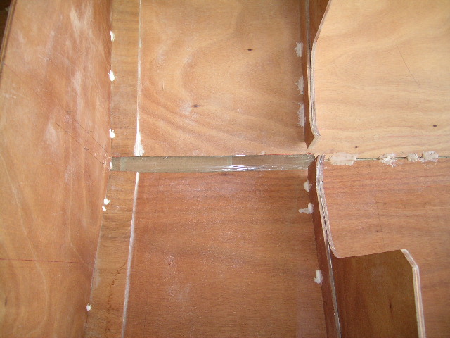 Daggerboard cut for the whole case
