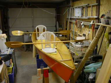 Please Welcome.... the 'Knysna Loerie'
Here She Is! The 'Knysna Loerie'..... 49 days, 1 1/2 gallons epoxy, 68 ft fibreglass cloth, a zillion sanding discs and who knows haw many $$$ later...

Now show me to the Big Dam !!!
