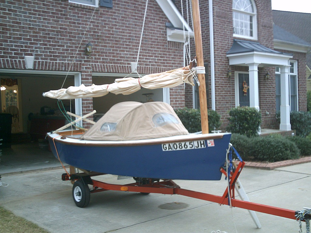 small boat for camping plan