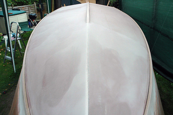 C17: Still fairing.
So, I've done the bow and port side. Still to do the starboard.
