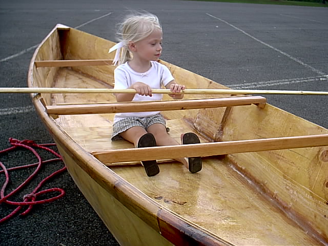 Asphalt test
Important stage in any boat's life, the Asphalt Test. Recommended that you use a small test subject, preferably a niece. Blondes are inexpensive and often attracted to water.
