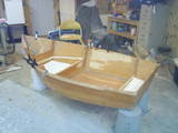 Marine fir boat N-7 ready for seats
