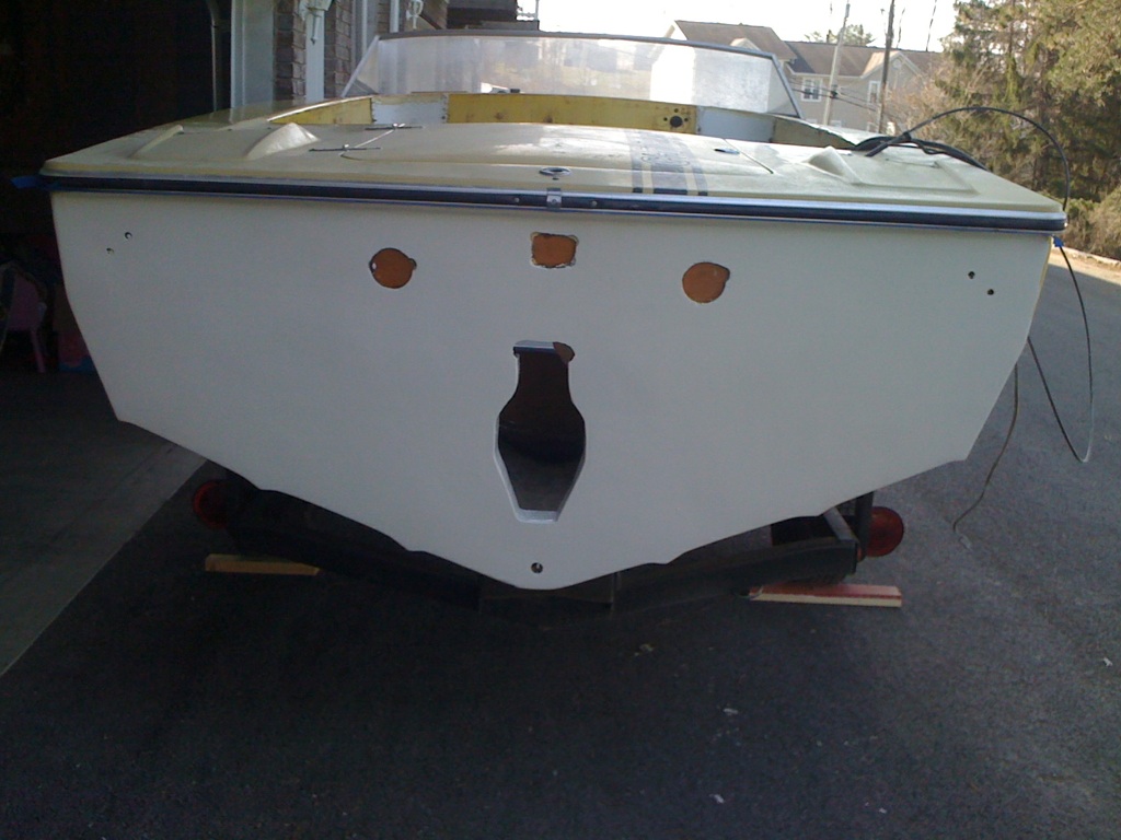 Transom in high build
