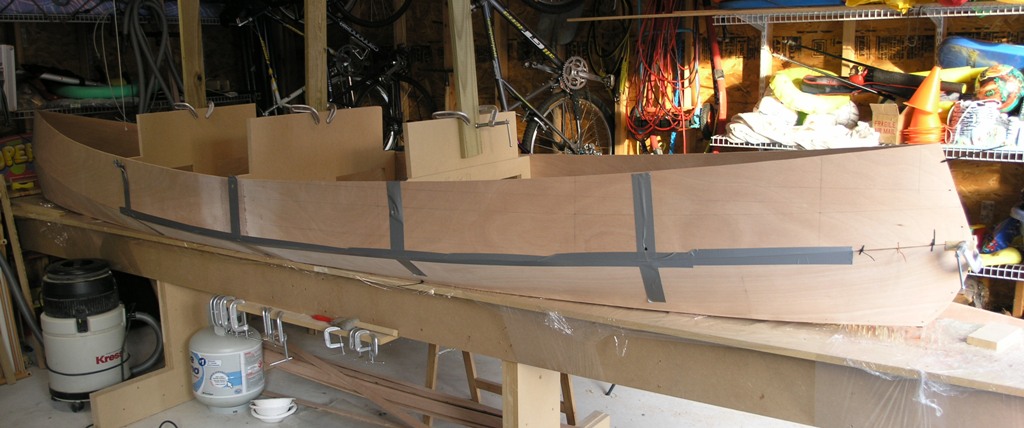 Stitch, tape and soon glue
Keywords: HW14 HC14 Hiawatha Canoe