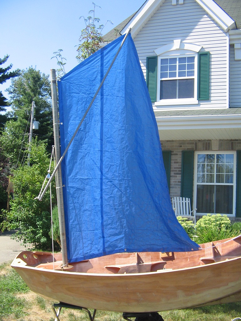 the (very cheap) sail
