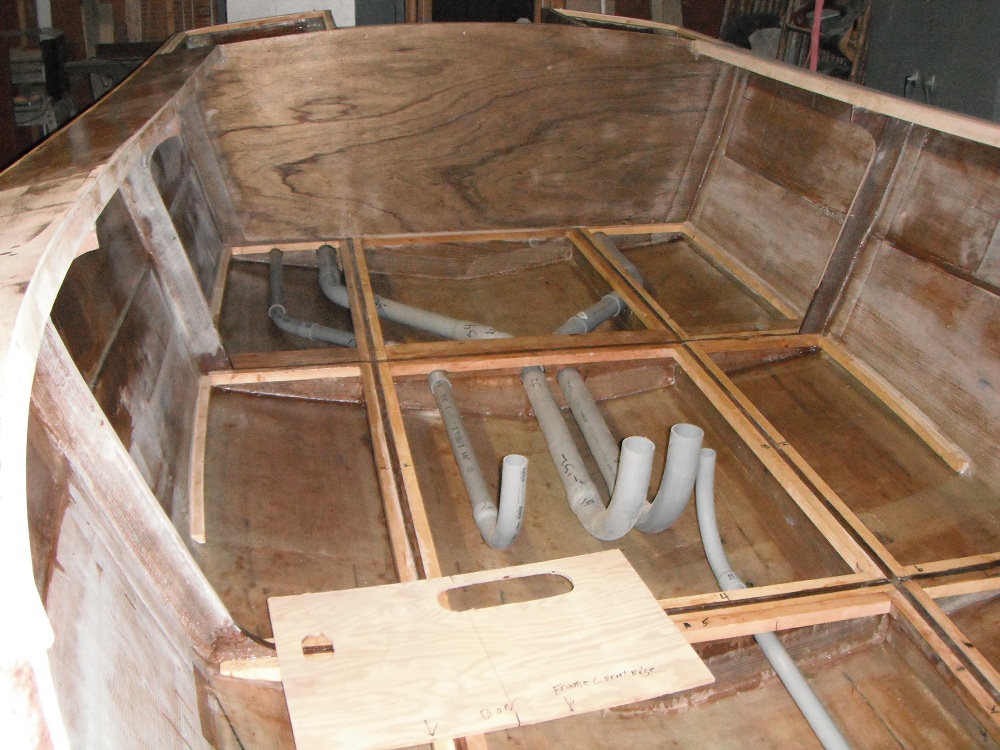 C 17 center console chase tubes

