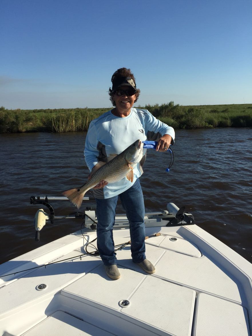 Wife's Redfish
Wife with a nice redfish. Gotta get that fishing time in. When the wife wants to go I don't say no!
