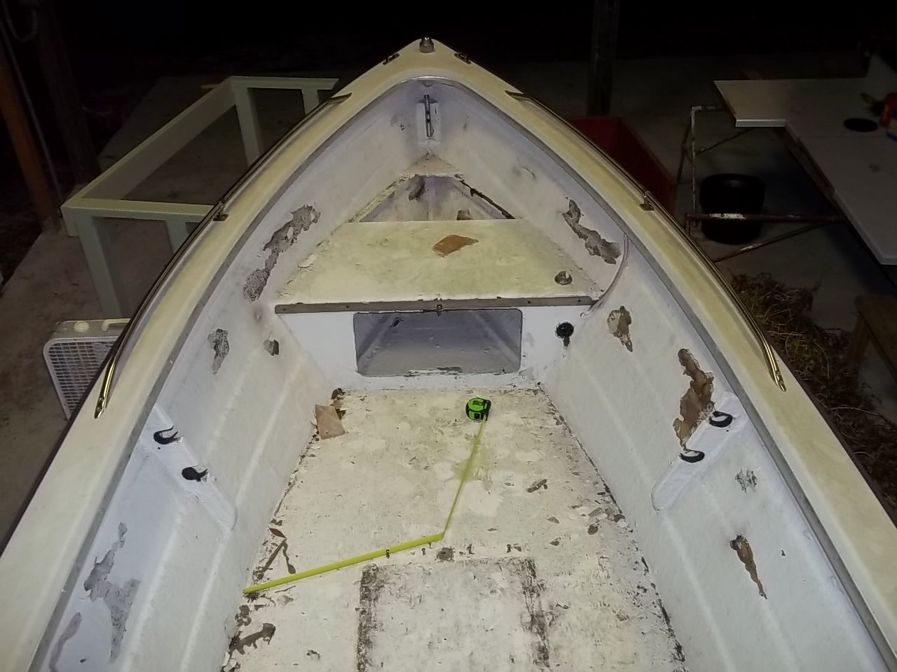 Bow View Before Starting
